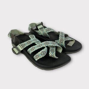 Chaco Zvolv 2 Sandal in Zulu Aqua Size 5